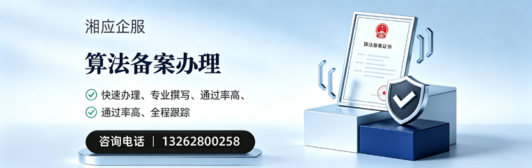 广西算法备案申报服务