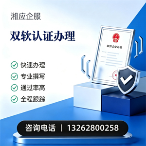 广西双软认证申报服务