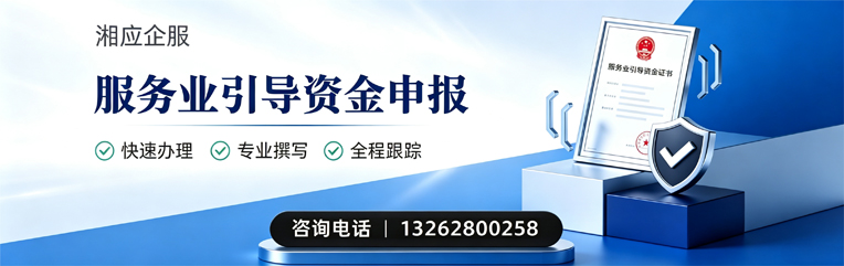 广西服务业引导资金申报服务