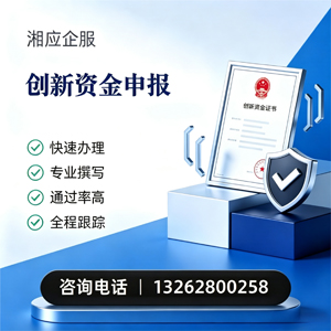 广西创新资金申报服务
