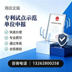 广西专利试点示范单位申报服务